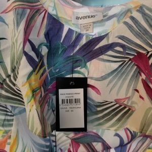 Tropical summer dress